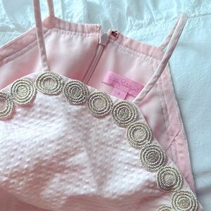 Lilly Pulitzer Pink Dress Pearl Paradise